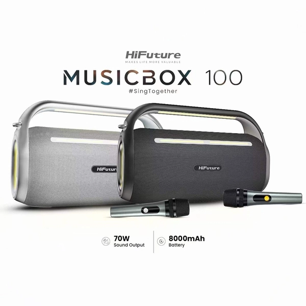 BIX MUSICBOX 100 KAREOKE TASINABILIR 70 W.