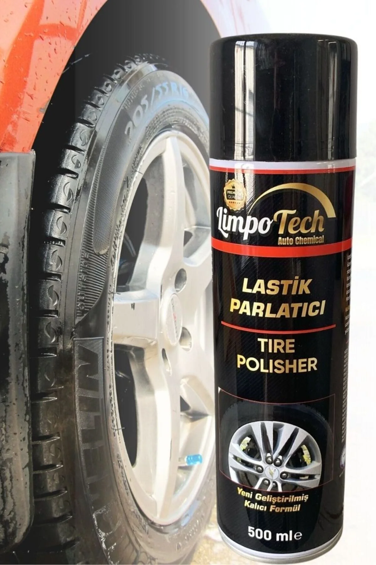 LIMPOTECH LASTIK PARLATICI JEL 600 ML.